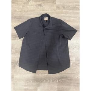 5.11 Tactical Button-Up Shirt Men's M Black Short Sleeve Chest Pocket Collared